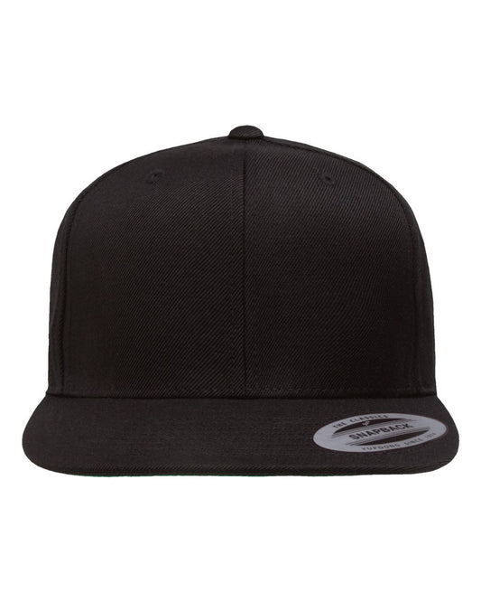 YP Classics Premium Flat Bill Snapback Cap - 6089M