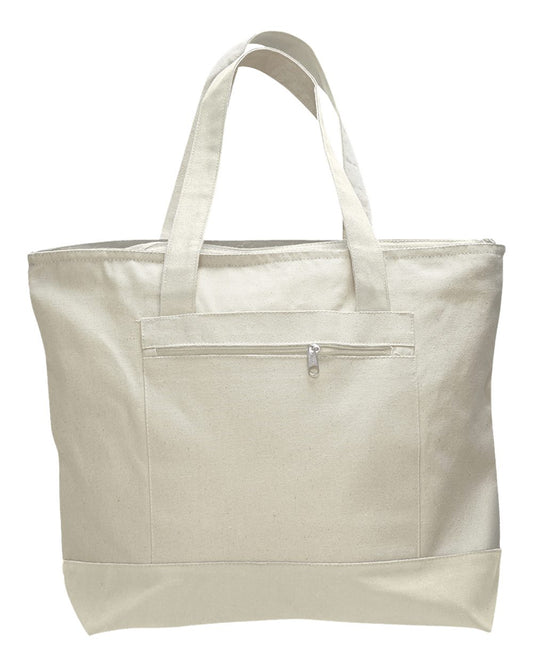 Q-Tees 19L Zippered Tote - Q1300